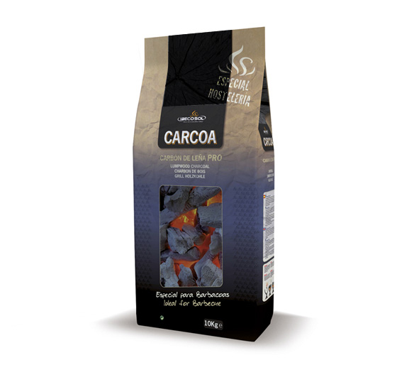 Carbón de Leña Pro 10kg. Ibecosol